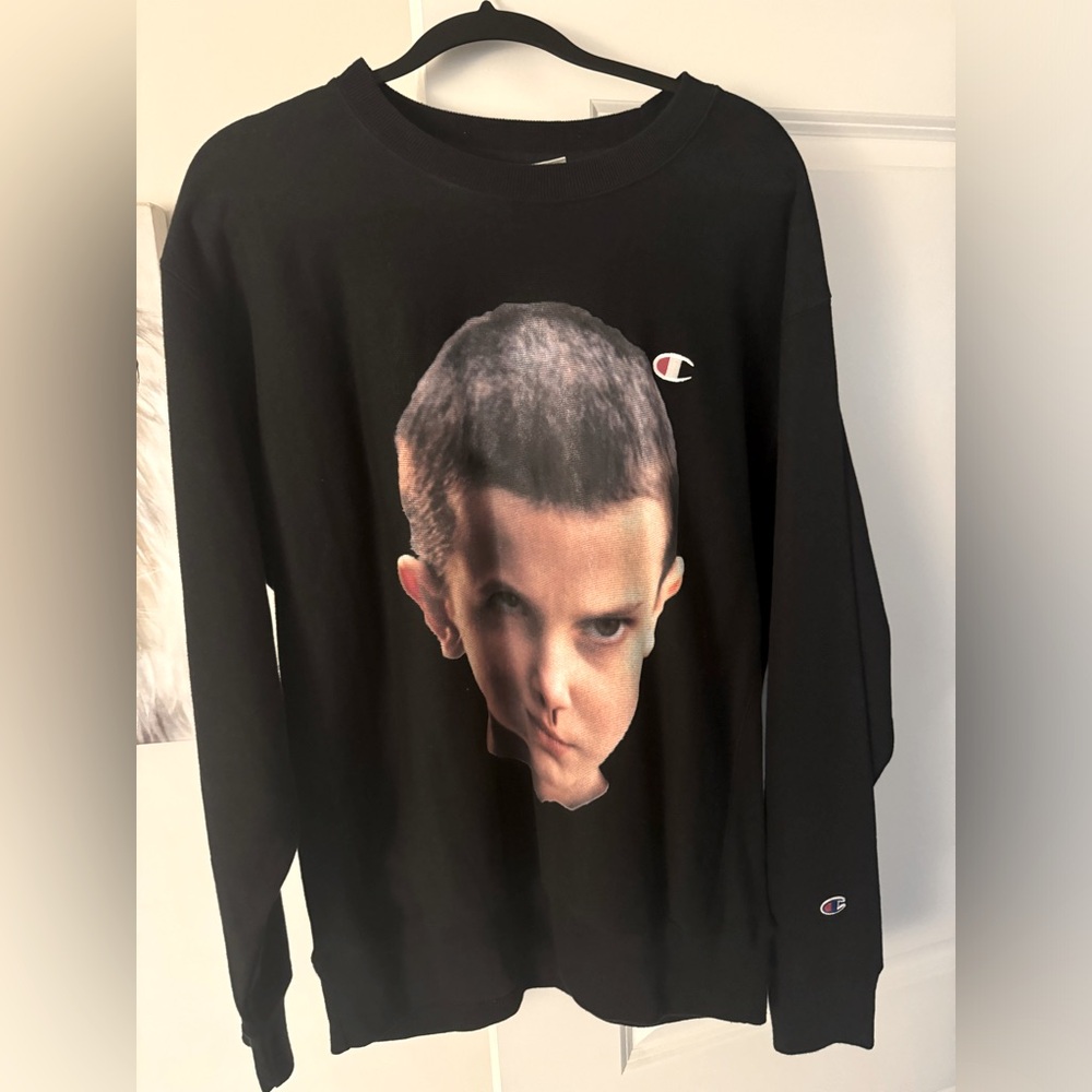 Ih nom uh nit / Champion collab crewneck size large